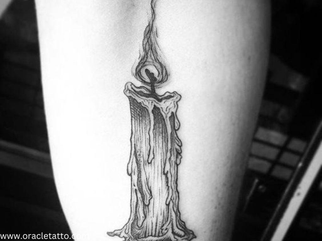 Discover the Magic of Candle Tattoos: A Comprehensive Guide