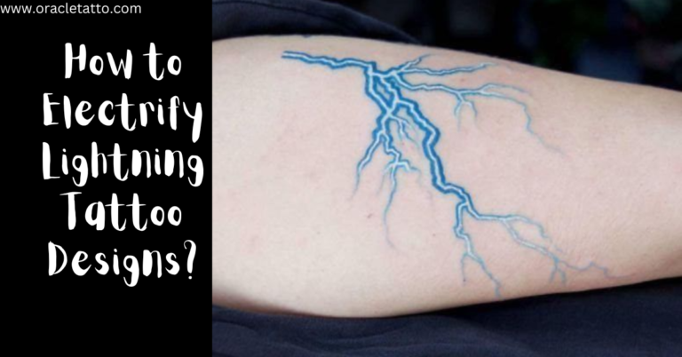 How to Electrify Lightning Tattoo Designs?